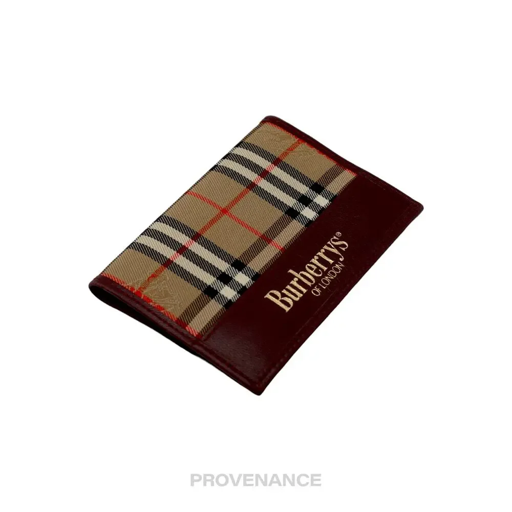 Burberry pocket organizer